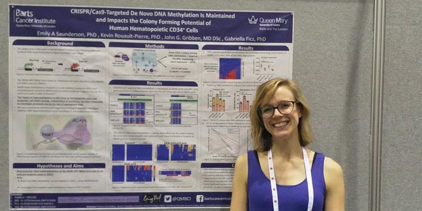 Dr Emily Saunderson at ASH 2019.