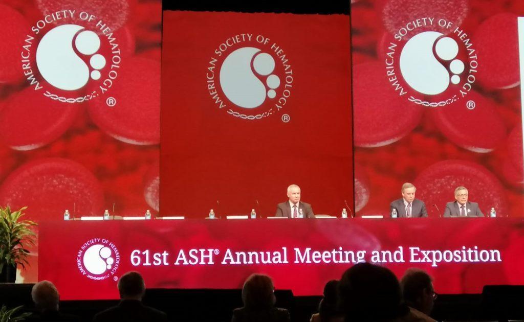 Professor John Gribben at ASH 2019.