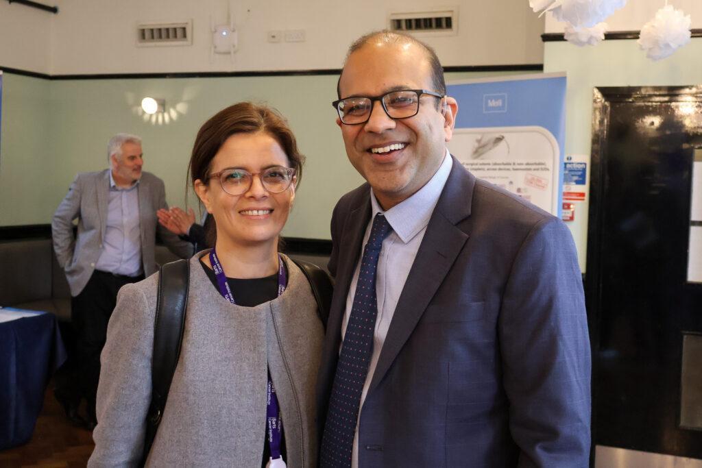 Professor Claude Chelala and Professor Hemant Kocher, organisers of the London Pancreas Workshop 2023