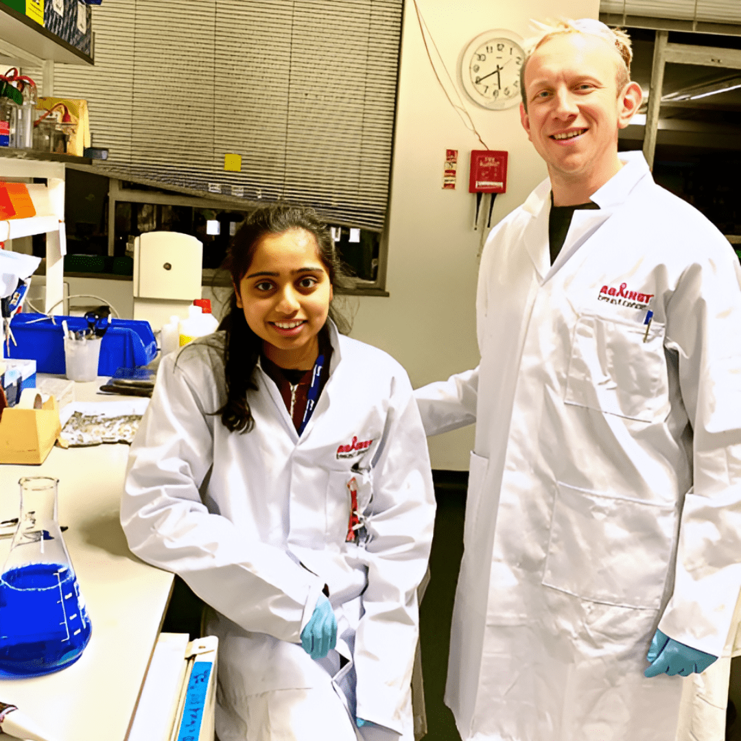 Dr Priyanka Hirani and Dr Oliver Pearce