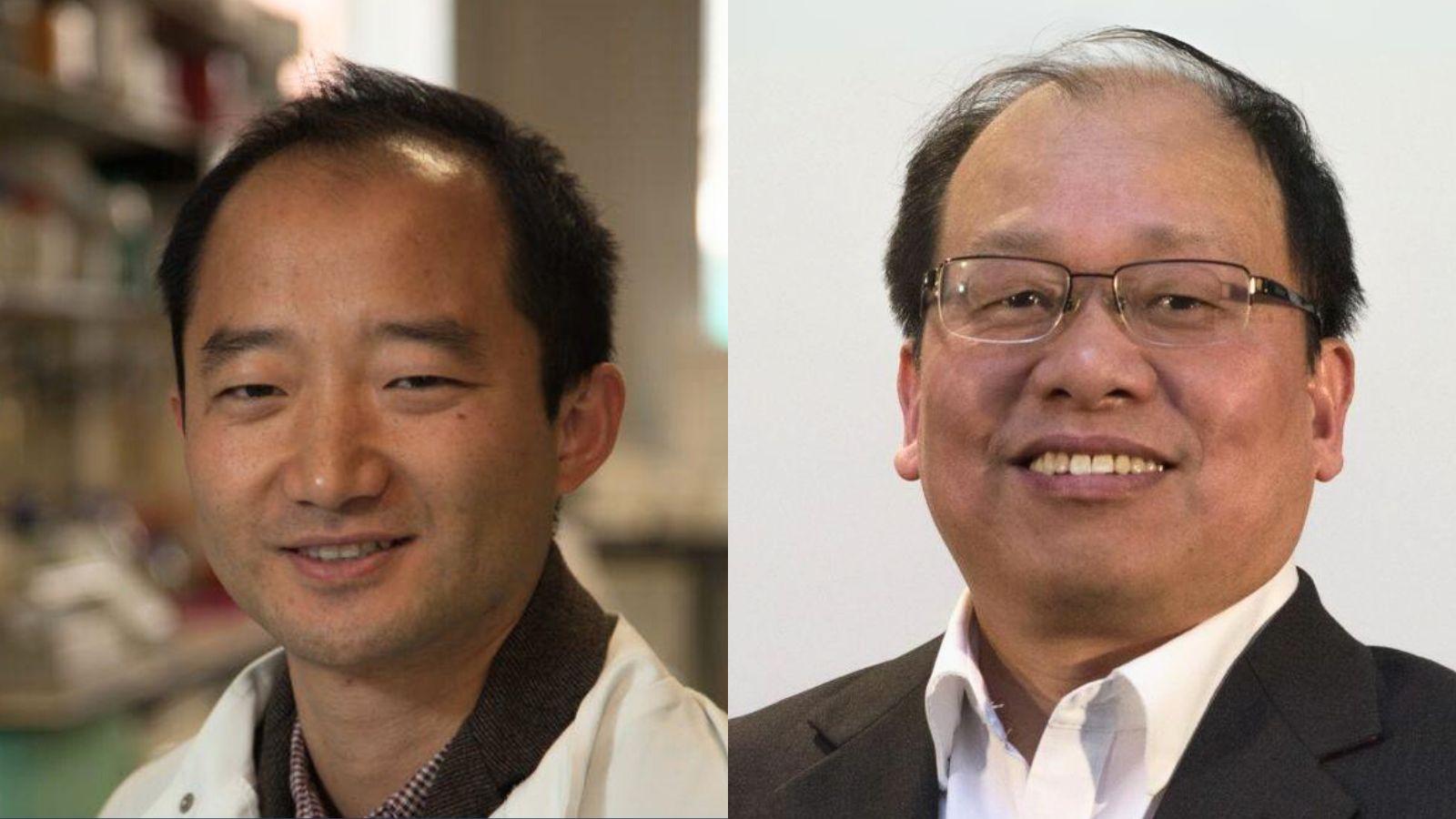 Dr Jun (Alex) Wang (left), and Professor Yaohe Wange (right), BCI group leaders and co-lead authors of the new study.